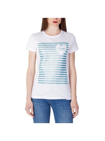 Love Moschino T-Shirt Weiss