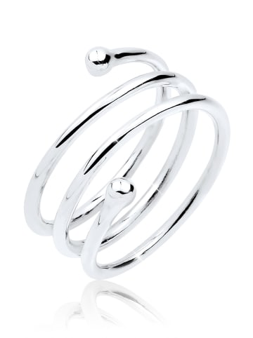 Elli Ring 925 Sterling Silber Spirale in Silber