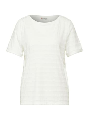 Street One T-Shirt in off white