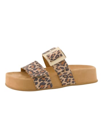 Paul Green Pantoletten in Leopard