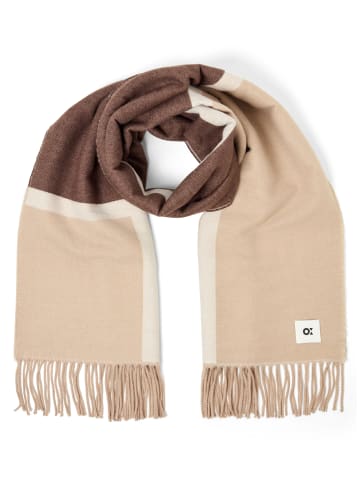 OPUS Schal Aglinda in braun beige - 0001