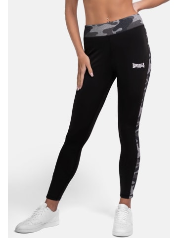 Lonsdale Leggings "Dorrery" in Schwarz