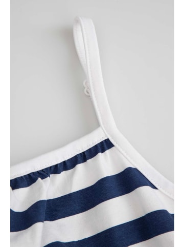 MOKIDA Gestreiftes kleid in dunkelblau