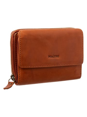 Maître Dagrete 4060001882 Geldbörse Querformat Rindsleder in cognac