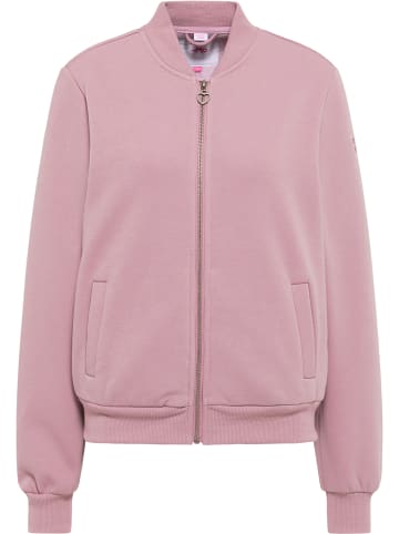 myMo Sweatjacke in Mauve