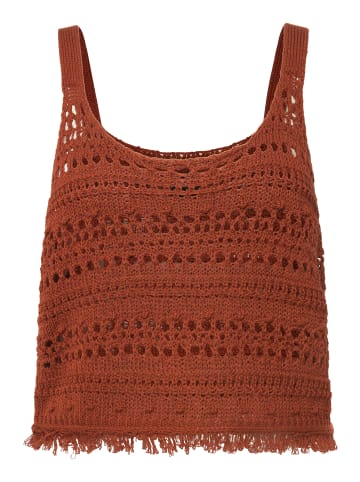 Ulla Popken Pullover in terracotta
