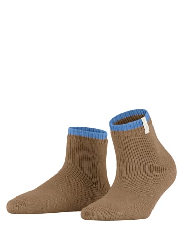 Falke Kurzsocken Cosy Plush in Dune