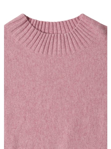 Cecil Strickpullover mit Turtle Neck und Dolmanärmeln in Velvet Rose Melange