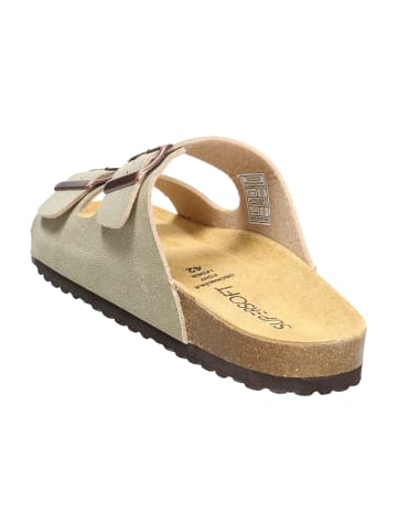 Super Soft Pantoletten in Beige