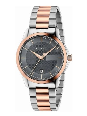 Gucci Uhr aus Edelstahl Model YA126446