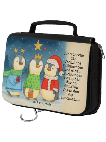 Mr. & Mrs. Panda Schminktasche Winterzeit Heilige drei Könige De... in Weiß