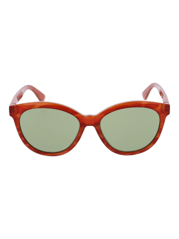 Serengeti Unisex Sonnenbrille Rund Orange