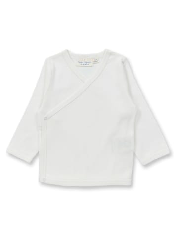 Sense Organics Bio Baby Wickelshirt in naturweiß, Modell VICTORIA