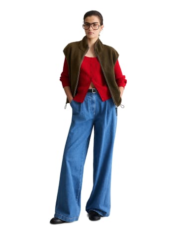 Marc O'Polo DENIM Teddyweste relaxed in Hazelnut Brown