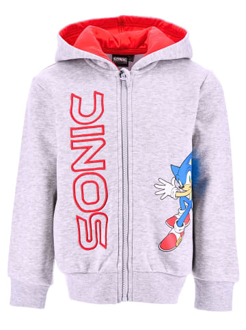 Sonic Sweatjacke Sonic The Hedgehog  in Grau