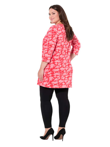 Ulla Popken Longshirt in chilirot