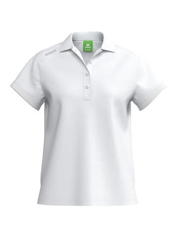 erima Damen Poloshirt in weiss