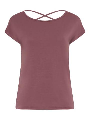 Laura Scott Yogashirt in rosenholz