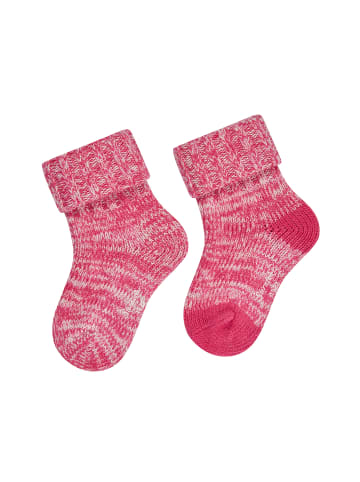 Sterntaler Socken 2er-Pack Wolle in rosafarbig