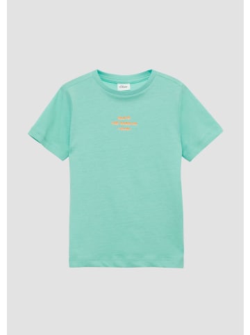 s.Oliver T-Shirt in 6602_türkis
