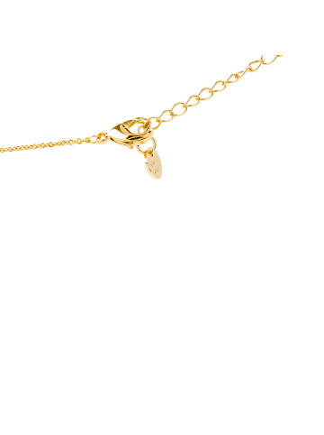 Luxenter Halskette Budleia mit 18 Karat Gelbgold-Finish – BUDLEIA
