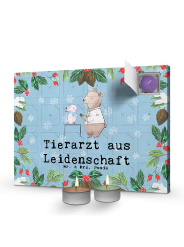 Mr. & Mrs. Panda Duftkerzen Adventskalender Tierarzt Leidenschaf... in Eisblau