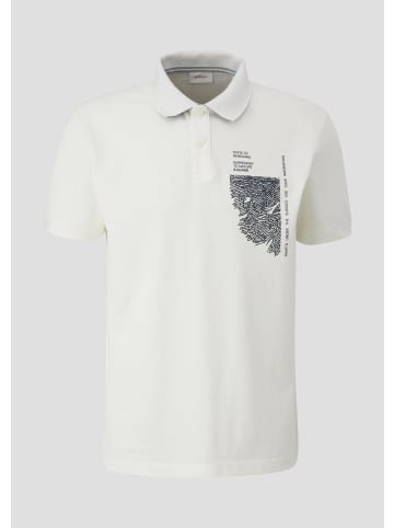 s.Oliver Polo-Shirt in 01D1_weiß