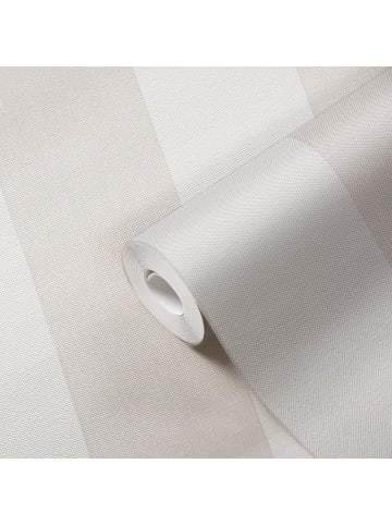 A.S. Création Tapete Coastal Stripes in Dünenweiß