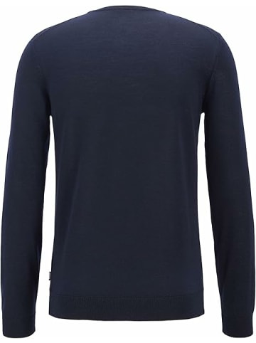Hugo Boss V-Pullover für Herren in dunkel-blau