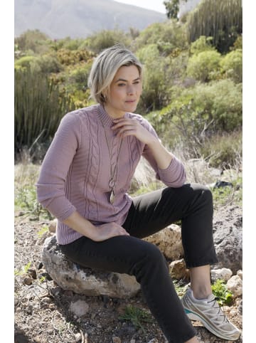 WITT WEIDEN Stehkragen-Pullover in mauve