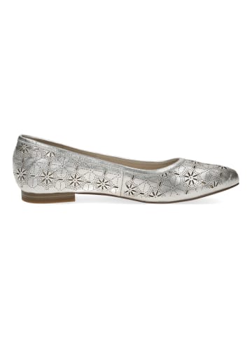 Caprice Ballerinas in Silber