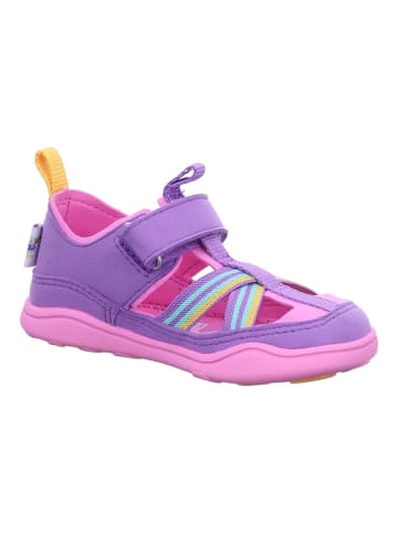 Affenzahn Sandalen Kinder Sandale Vegan Breezy Kreativ Tukan in Rot