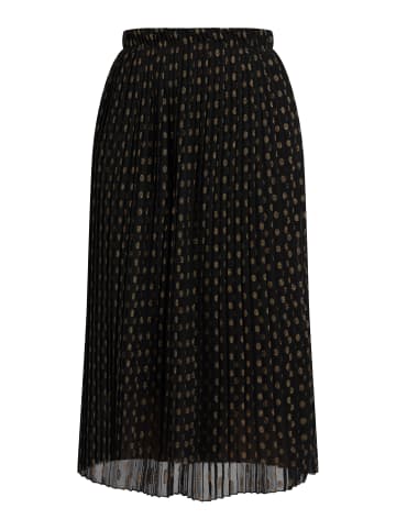 DreiMaster Damen Rock in Schwarz Gold