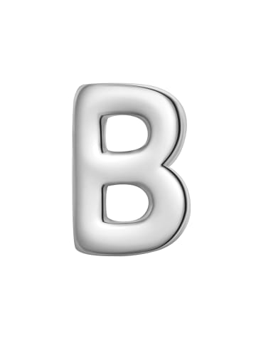 Glanzstücke München Ohrringe Piercing Buchstabe B aus Sterling Silber in silber