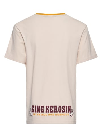 King Kerosin King Kerosin T-Shirt Sex, Drugs & Rock 'n' Roll in beige
