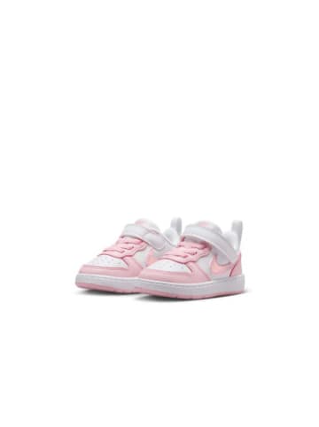 Nike Sneaker Court in White/Pink Foam