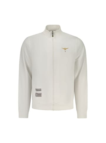 ACCADEMIA MILITARE Weiß Blau Baumwolle Herren Sweatshirt