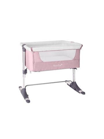 Kikkaboo Beistellbett Bonne Nuit in rosa