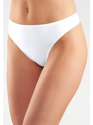 PETITE FLEUR String in weiß, schwarz