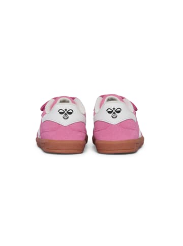 Hummel Schnürsenkel Sneaker Victory Suede Lebensstil Kinder in PRISM PINK