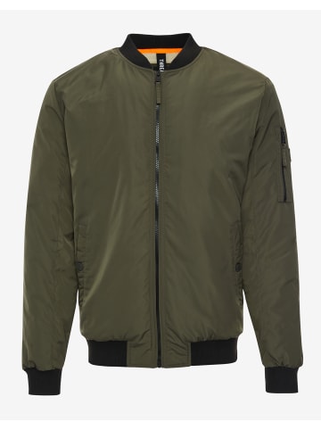 Threadbare Blouson THB Jacket Rage Bomber in Khaki