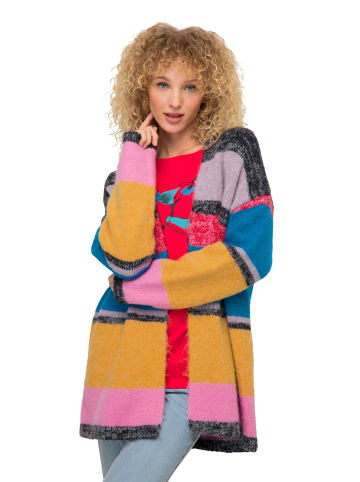 LAURASØN Strickjacke in neon rot