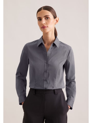 Seidensticker Hemdbluse Slim in Grau