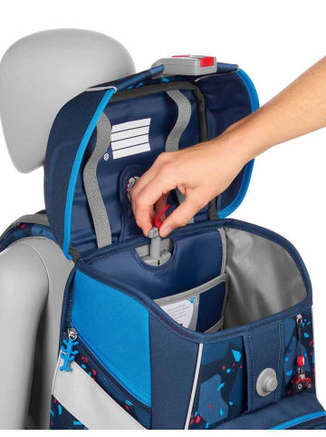 Step by Step Schulranzen Tractor Freddy in blau