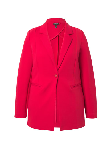 Ulla Popken Jerseyblazer in rubinrot