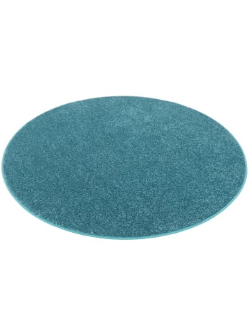 Snapstyle Hochflor Velours Teppich Mona Rund in Grijs