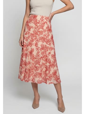 Usha Women Skirt in red