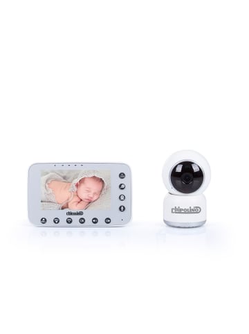 Chipolino Video-Babyphone Atlas 4,3 Zoll in weiß