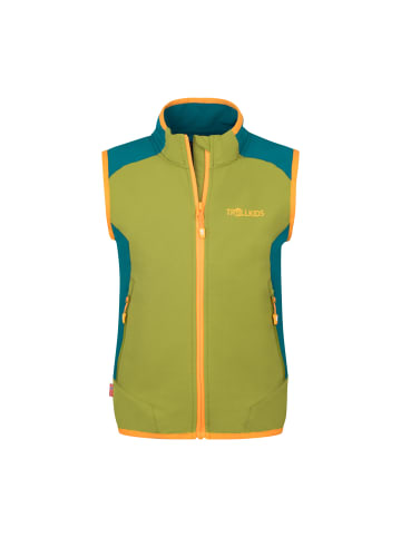 Trollkids Funktionsweste Balestrand in pear green