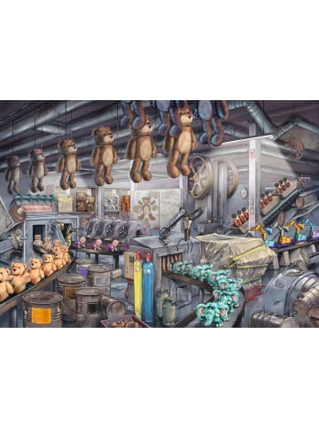 Ravensburger Puzzle 368 Teile Erwachsenenpuzzle 368 Teile - In der Spielzeugfabrik Ab 12 Jahre in bunt